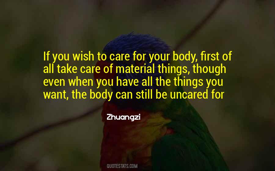 Uncared Quotes #1223084