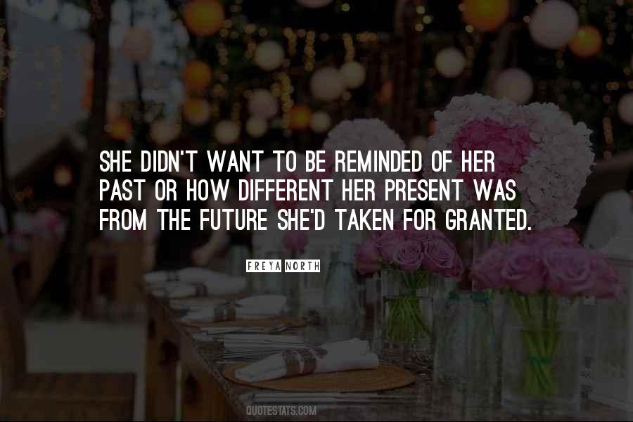 Quotes About Be Taken For Granted #1100410