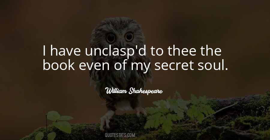 Unclasp'd Quotes #218184