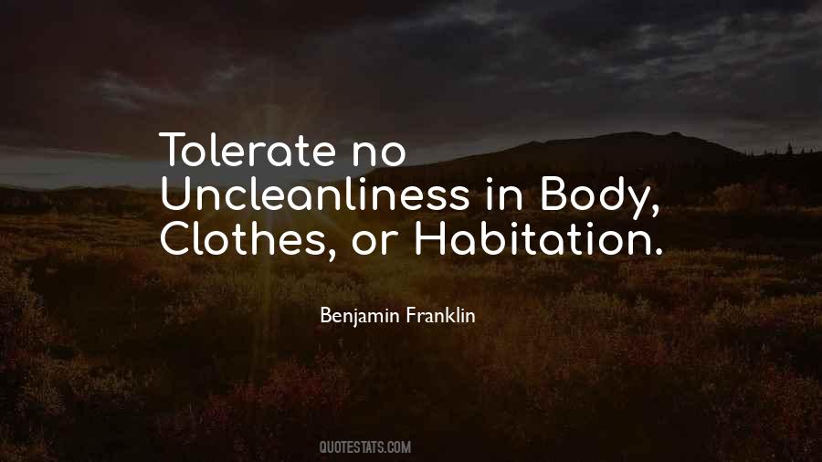 Uncleanliness Quotes #336892