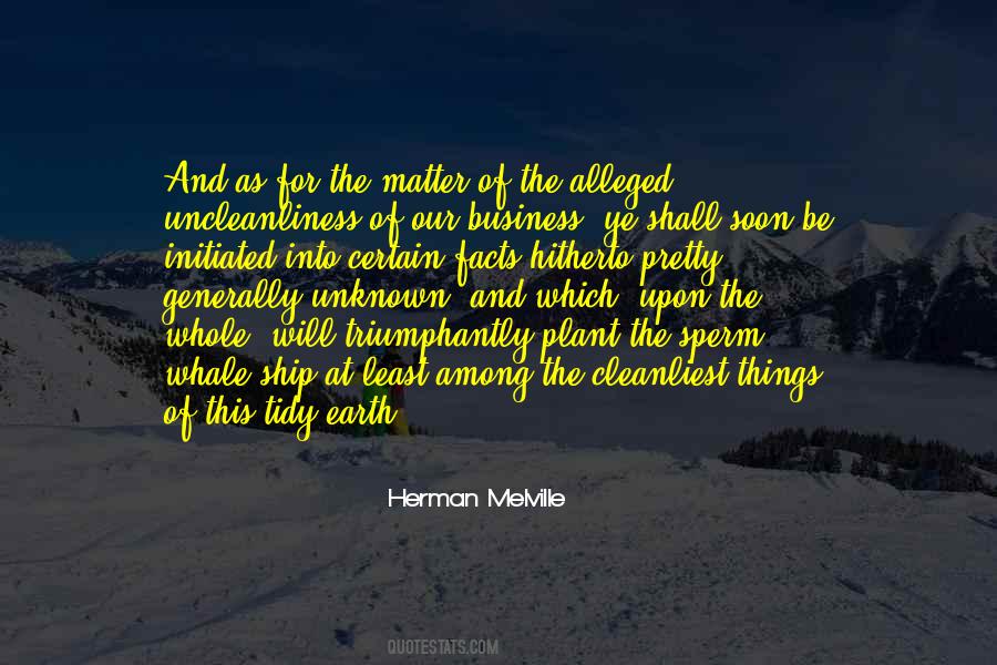 Uncleanliness Quotes #820741