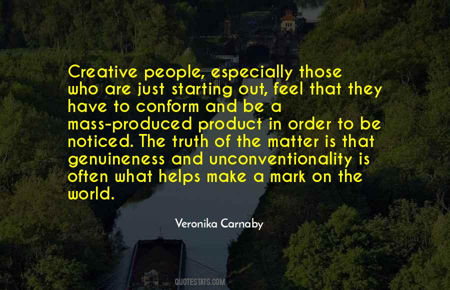 Unconventionality Quotes #1442871