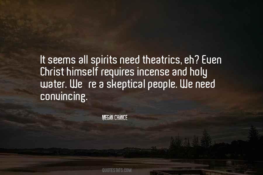Quotes About Holy Water #1302233