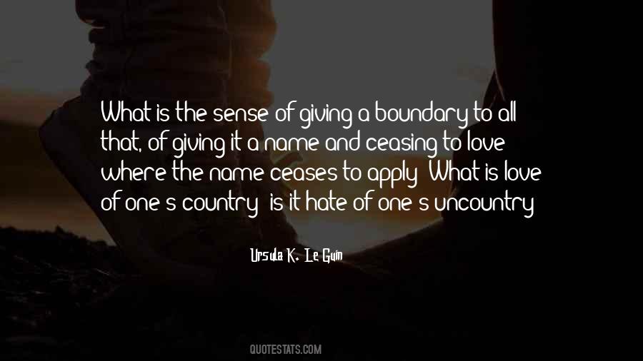 Uncountry Quotes #998029