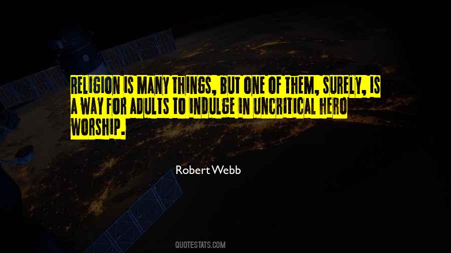 Uncritical Quotes #975407
