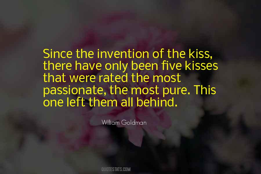 Quotes About A Passionate Kiss #1216443
