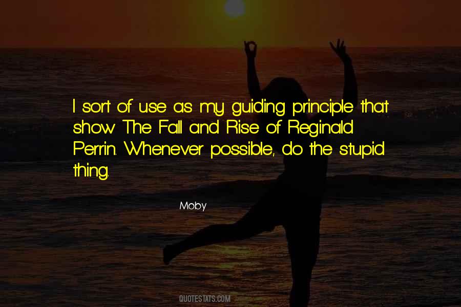 Quotes About Guiding Principles #219581