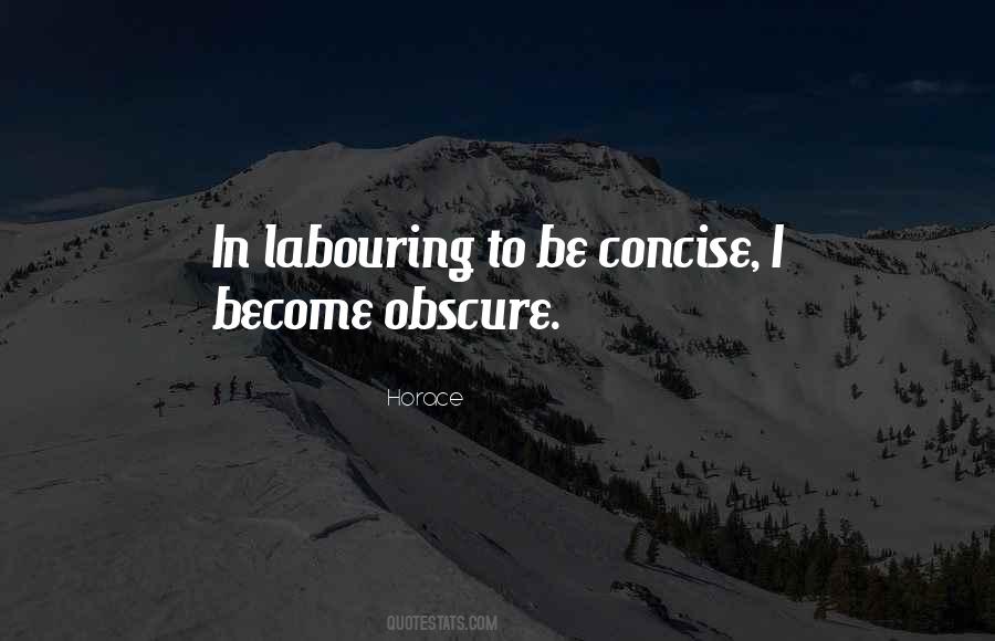 Quotes About Obscure #1124422