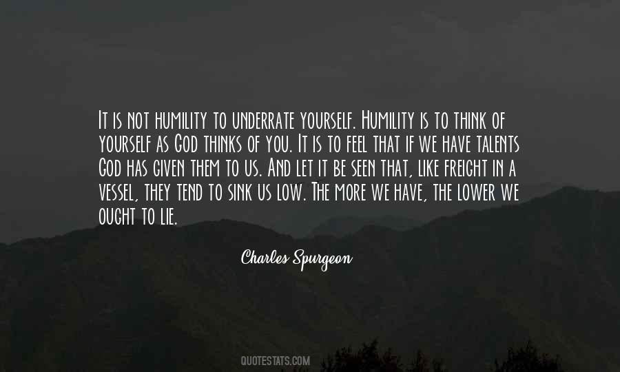 Underrate Quotes #1490650