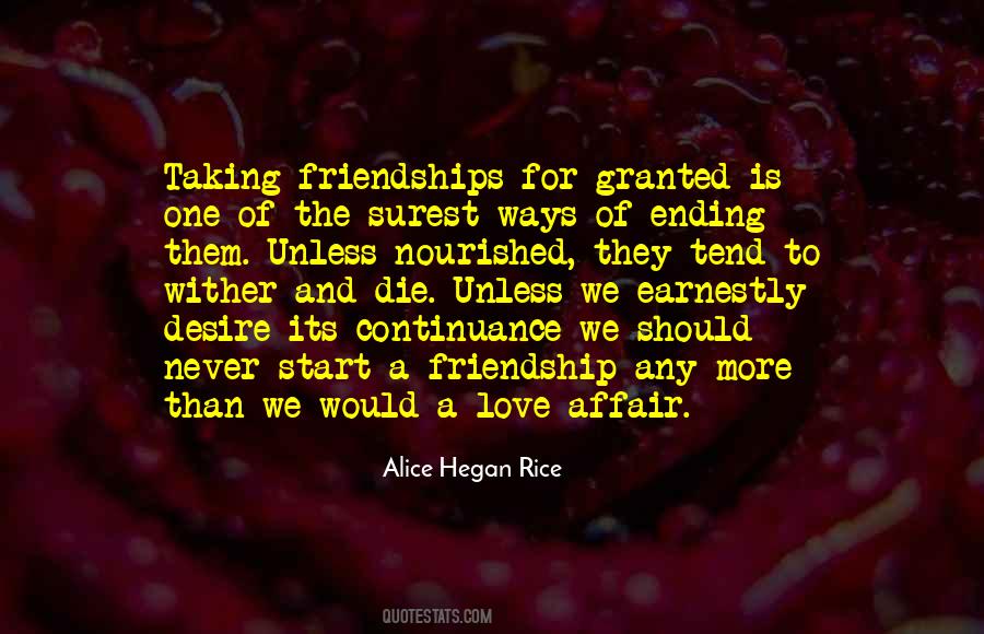 Quotes About Friendships Ending #189568
