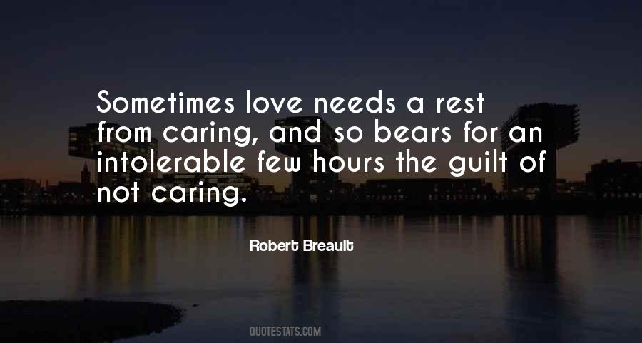 Quotes About Guilt And Love #1305035
