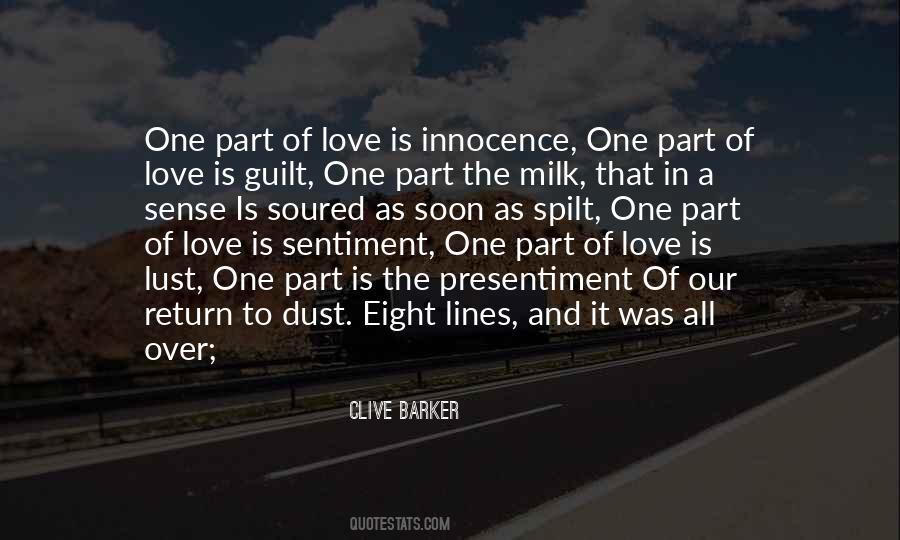 Quotes About Guilt And Love #592177