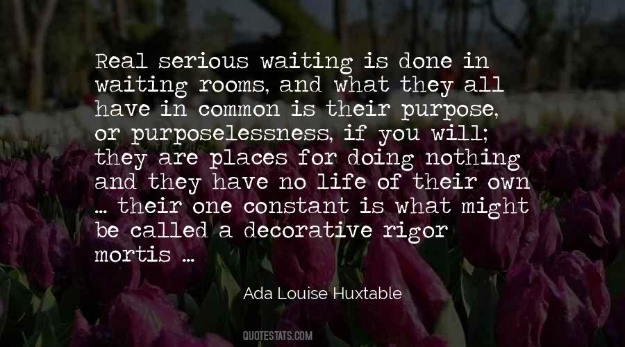 Quotes About Waiting For Nothing #153274