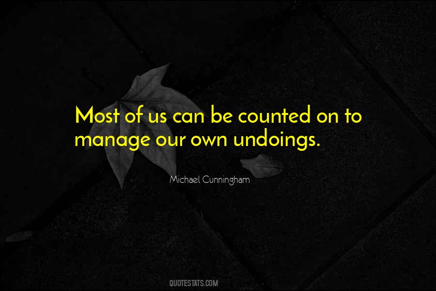 Undoings Quotes #237346