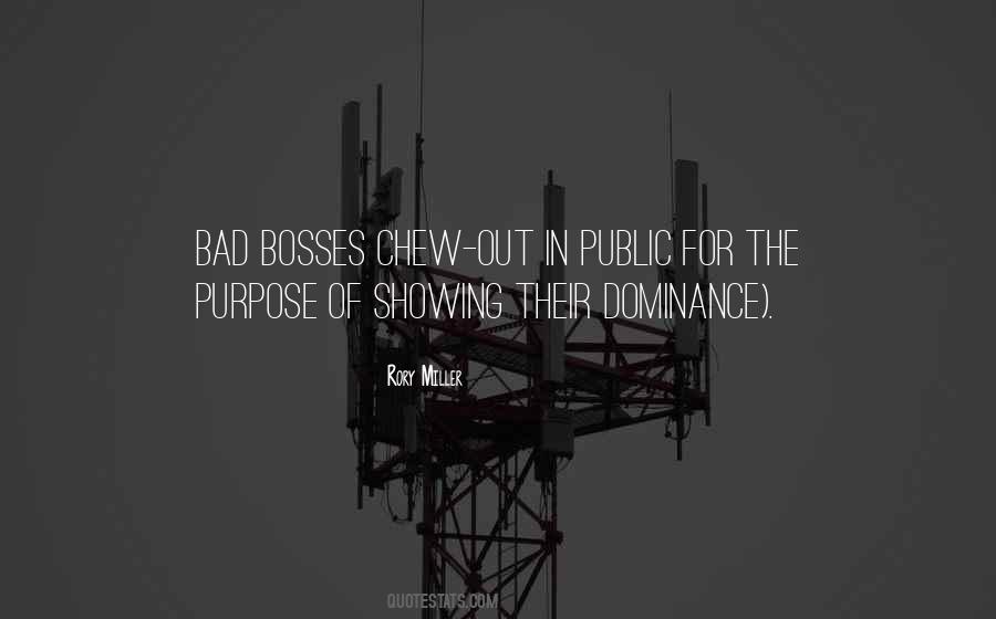 Quotes About Bosses #471244