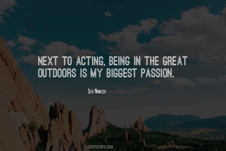 Quotes About Great Outdoors #581019