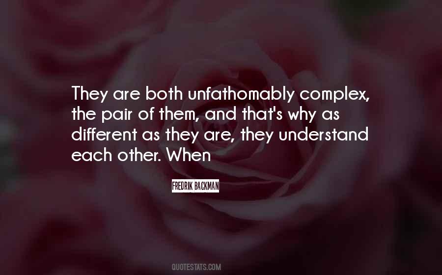 Unfathomably Quotes #113127