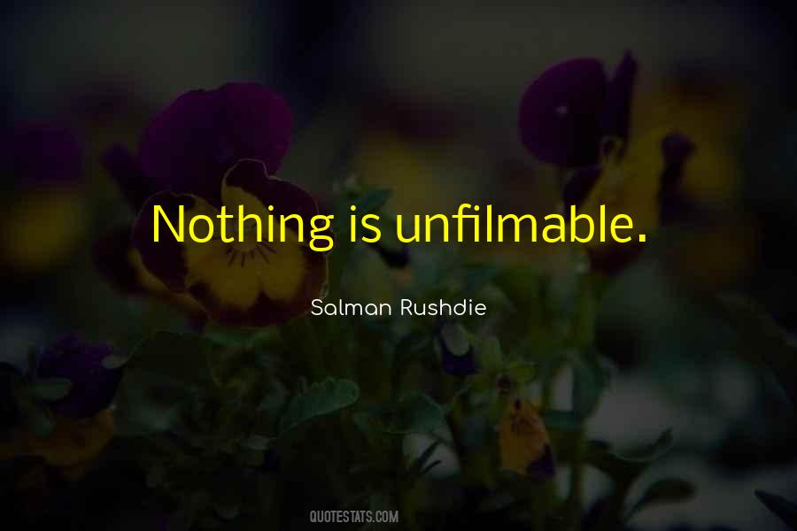Unfilmable Quotes #786538