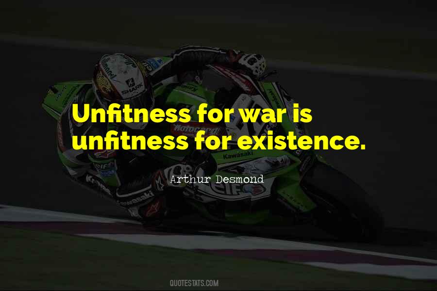 Unfitness Quotes #987899