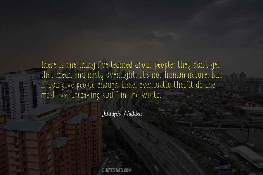 Quotes About Time And Nature #121772