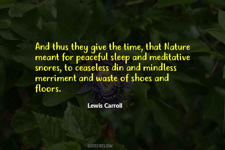Quotes About Time And Nature #296522