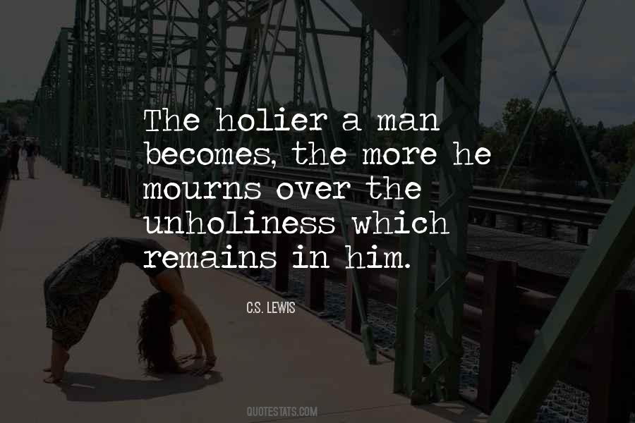 Unholiness Quotes #272826