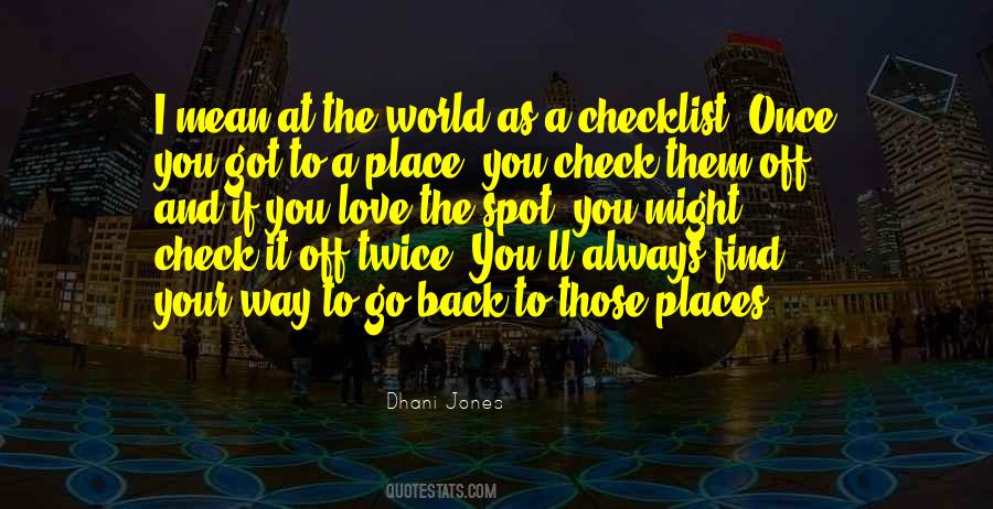 Quotes About Places You Go #264774