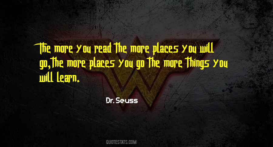 Quotes About Places You Go #307042