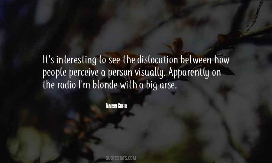 Quotes About Dislocation #1266809