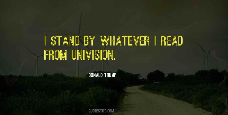 Univision's Quotes #1495666