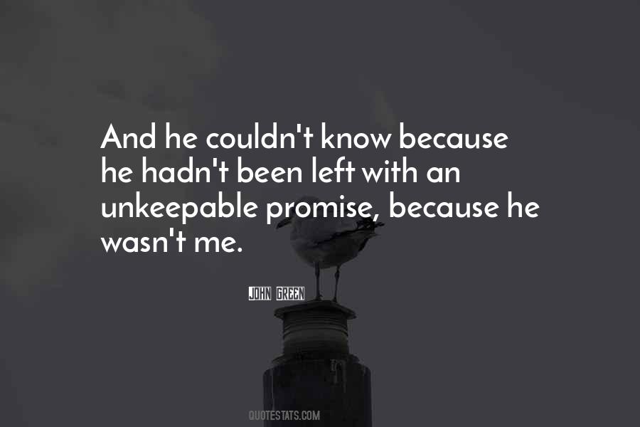 Unkeepable Quotes #697646