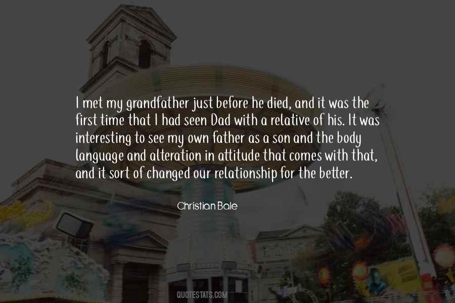 Quotes About Father And Grandfather #1200588