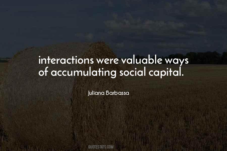 Quotes About Social Interactions #136304