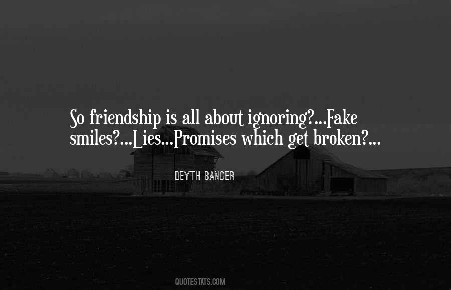Quotes About Friendship That Was Broken #1420682