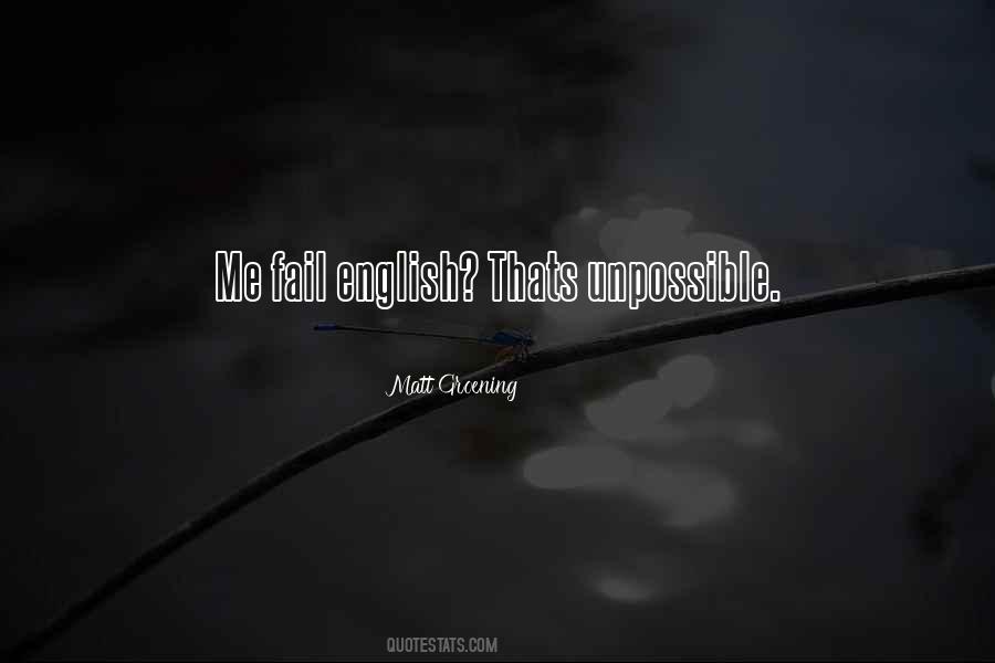 Unpossible Quotes #1549681