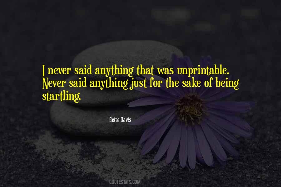 Unprintable Quotes #1244600