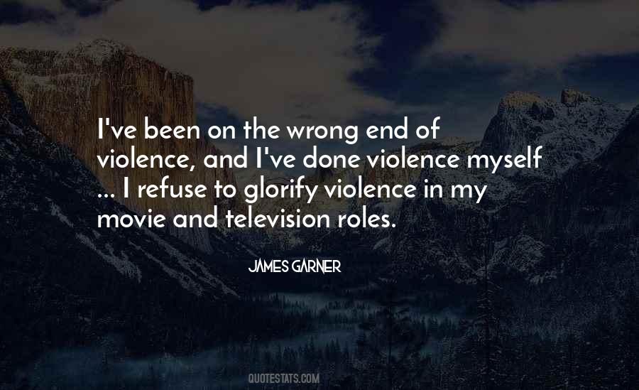 Quotes About Television Violence #547656