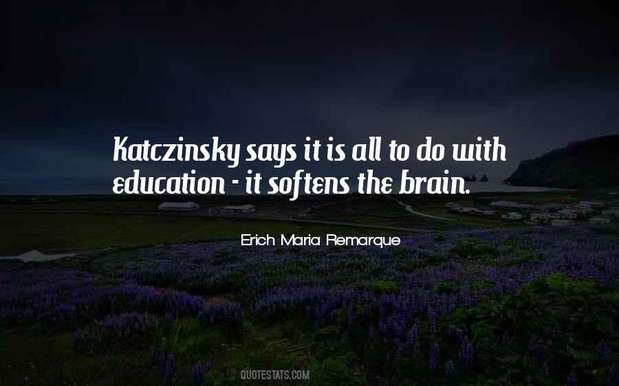 Quotes About Katczinsky #269336