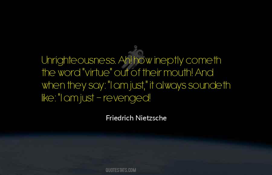 Unrighteousness Quotes #1620920