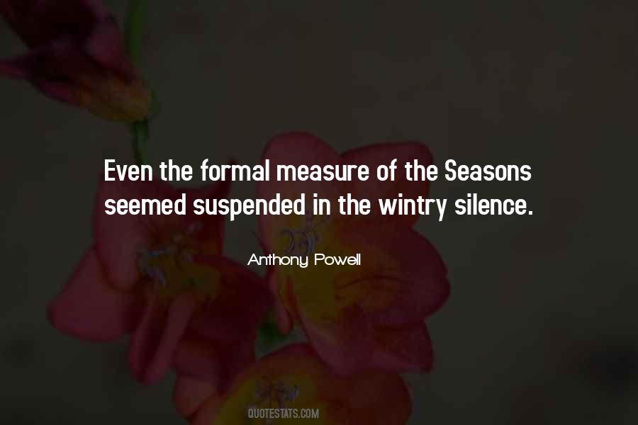 Quotes About The Seasons #1774469