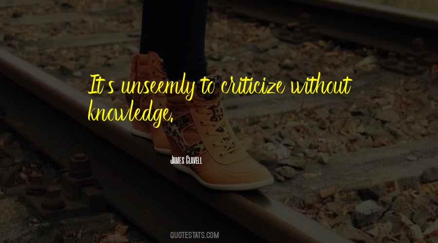 Unseemly Quotes #1517115