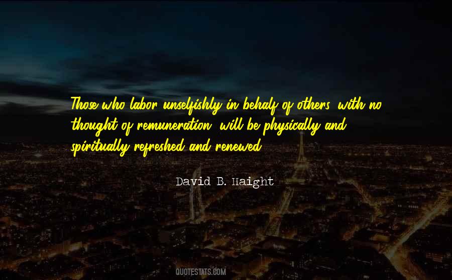 Unselfishly Quotes #101480
