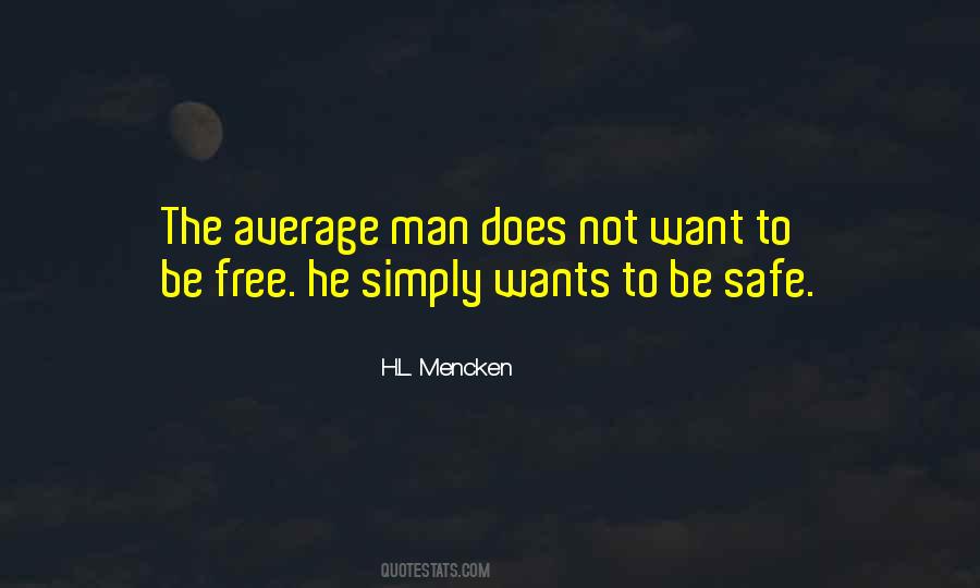 Quotes About Average Man #229682