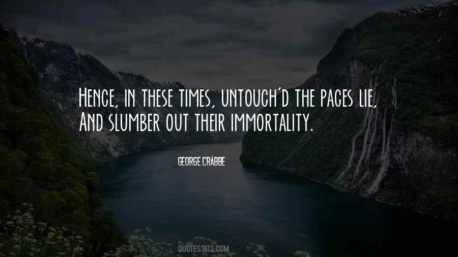 Untouch'd Quotes #1116209