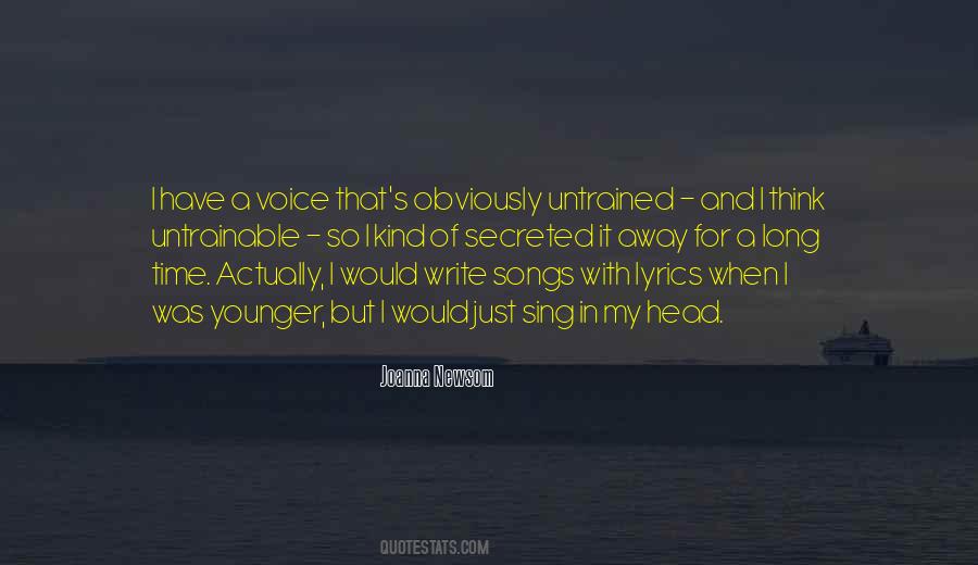 Untrained Quotes #372555