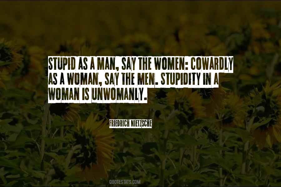 Unwomanly Quotes #1592267