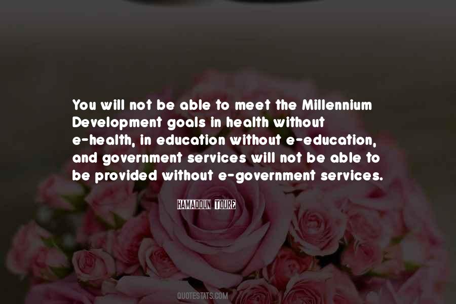 Quotes About Millennium #347962