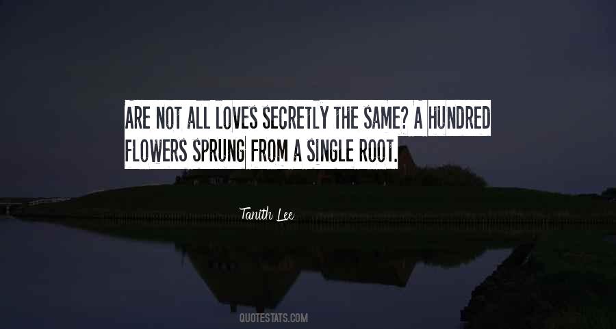 Quotes About Single Flowers #1586994