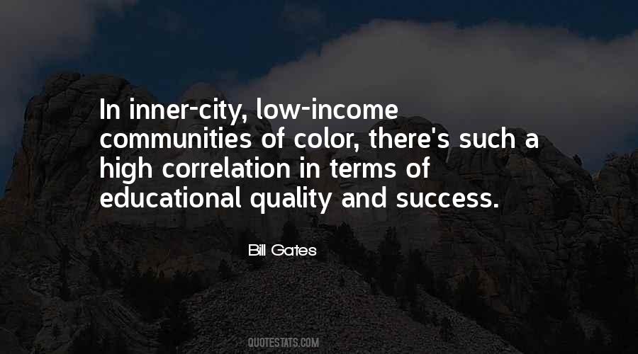 Quotes About Low Income #217550