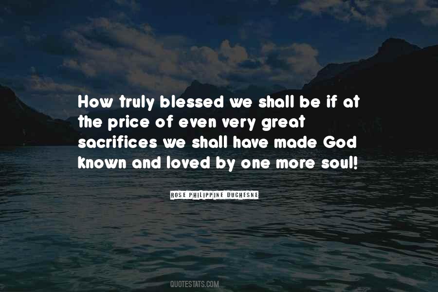 Quotes About Blessed By God #314956